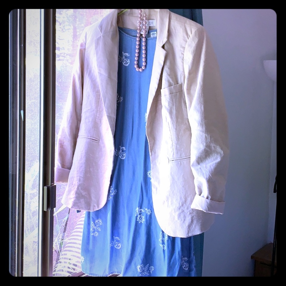 Old Navy 3/4 sleeve shirt dress